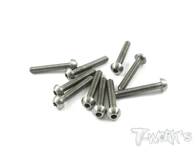 Tss-318B 3Mm X 18Mm  64 Titanium Hex. Socket Button Head Screw 10Pcs 1
