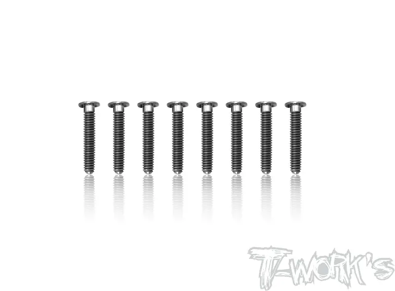Tss-318Lp    3Mm X 18Mm Hex. Socket Head Low Profile Half Thread Screws（8Pcs.） 1
