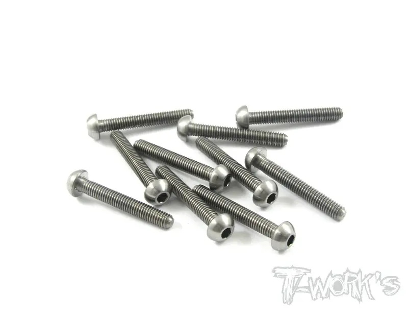 Tss-320B 3Mm X 20Mm 64 Titanium Hex. Socket Button Head Screw 10Pcs 1