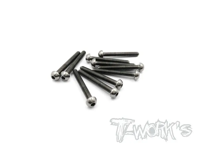 Tss-324B 3Mm X 24Mm 64 Titanium Hex. Socket Button Head Screw 1