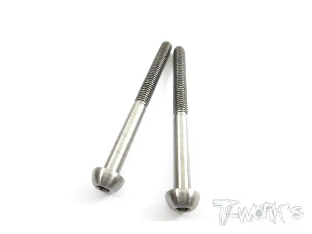Tss-335B 3Mm X 35Mm 64 Titanium Hex. Socket Button Head Screw 2Pcs. 1
