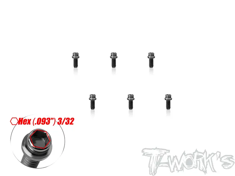 Tss-440H   4/40 Titanium Hex. Socket Head Screw 1