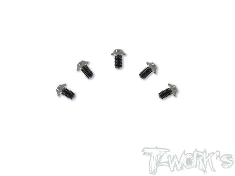 Tss-U-5 64 Titanium M2.5 Hex. Socket Ufo Head Screw 5Pcs. 1