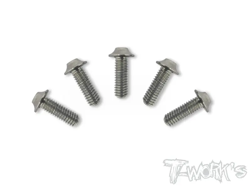 Tss-U-5 M4 64 Titanium Hex. Socket Ufo Head Screw 5Pcs. 4