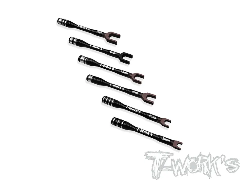 Tt-015    Spring Steel Turnbuckle Wrench Set ( 3, 4,5, 5.5,6 & 7Mm) 1