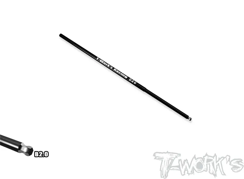Tt-026-B2.0   Hss Hex Ball Wrench Replacement Tip 2.0 X 120Mm 1