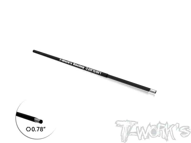 Tt-026-H0.78    Hss Hex Wrench Replacement Tip 0.78" X 120Mm ( 5 / 64") 1
