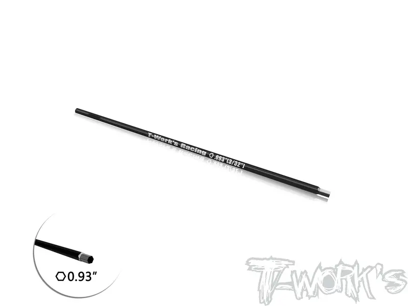 Tt-026-H0.93    Hss Hex Wrench Replacement Tip 0.93" X 120Mm ( 3 / 32") 1