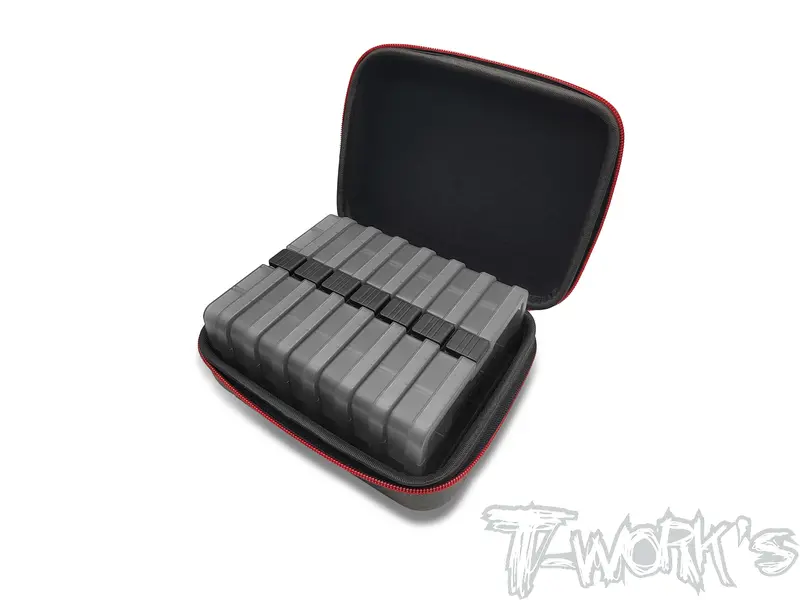 Tt-075-O-13A   Compact Hard Case With 7Pcs.  Of 10 Case Hardware Storage Boxes 1