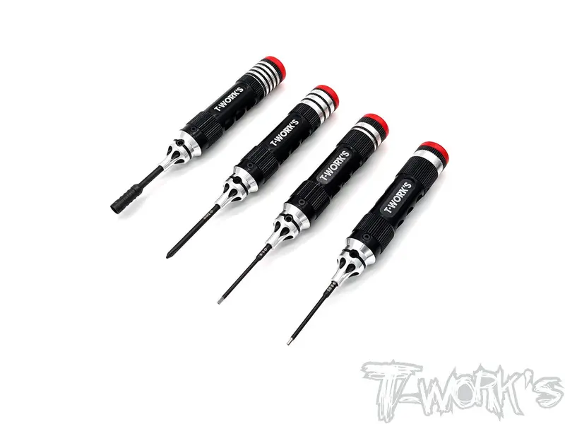Tt-080-Mz Mini-Z Tool Set ( 0.05"/1.5Mm Allen Wrench/3Mm P.Screwdriver/ 4.5Mm Socket Driver Each 1) 1