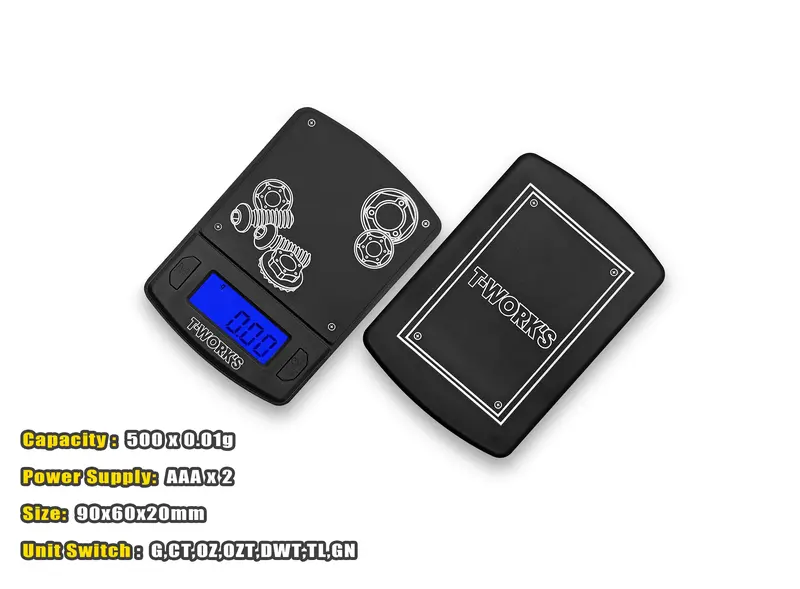 Tt-101 Precision Weight Scale (Max 500G, Increment 0.01G) 1