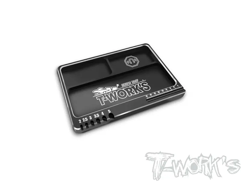 Tt-120-B    T-Work's Alum. Screw Tray 1