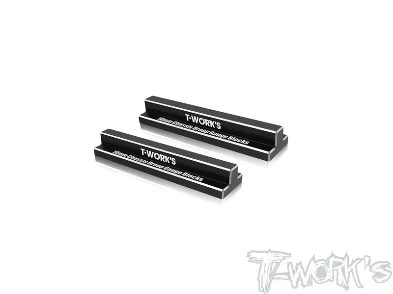 Tt-129-A   10Mm Chassis Droop Gauge Blocks  ( 2Pcs. ) 1