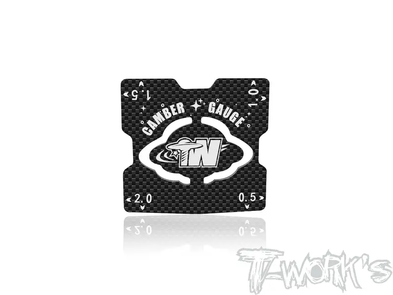 Tt-131-B   1/10 Carbon-Faced Camber Gauge ( 0.5-2 Degree ) 1