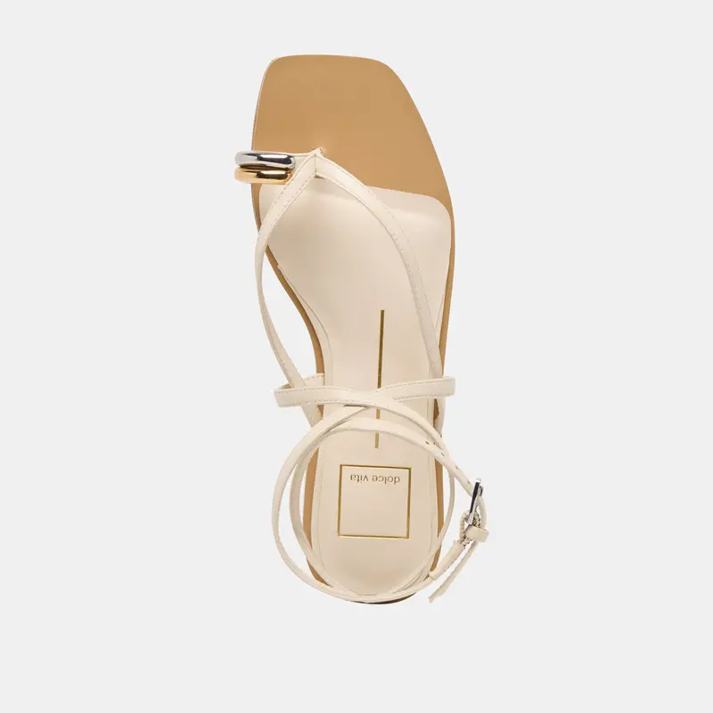 Tyrice Sandals Bone Leather 8