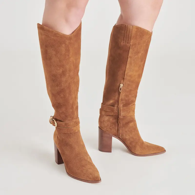 Tyrone Boots Brown Suede 4