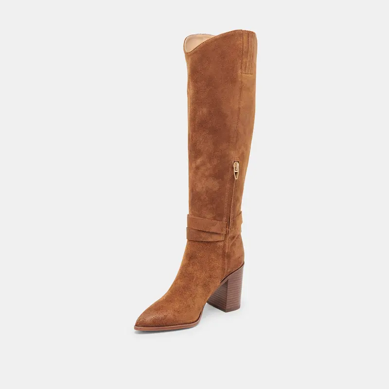 Tyrone Boots Brown Suede 7