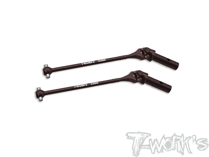 Uj-8Ightx2.0-93   Steel Front Universal Joint Set 93Mm ( For Tlr 8Ight X2.0 ) 2Pcs. 1