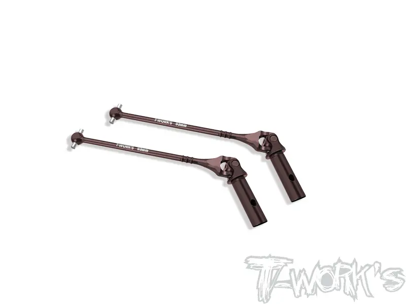 Uj-Mp9-93   Steel Front Universal Joint Set 93Mm ( For Kyosho Mp9/9E/Mp11 ) 2Pcs. 1