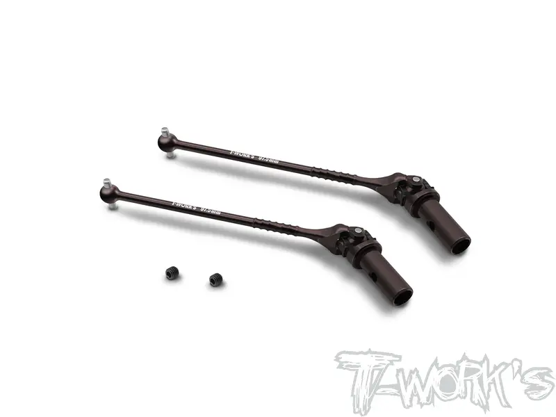 Uj-Tekno-97.5    Steel Front Universal Joint Set 97.5Mm ( For Tekno Nb/Eb48 2.2 ) 2Pcs. 1