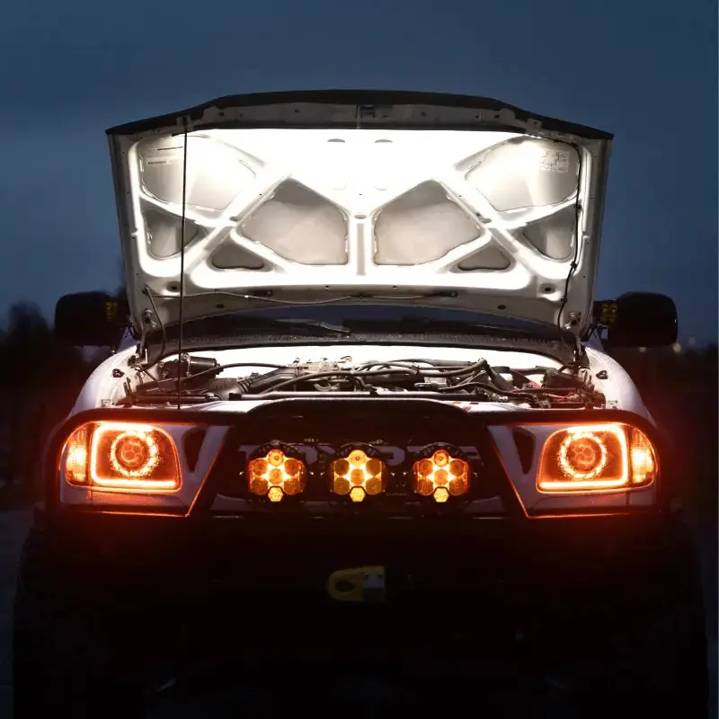 Under Hood Led Light Kit For All Makes And - For Toyotas (4Runners, Tacomas, Sequoias, Tundras, Lc, Fj, Gx) 1
