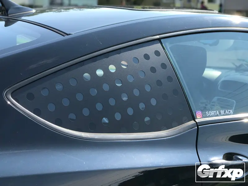 Universal Mesh "Sport" Vinyl Window Cover 1