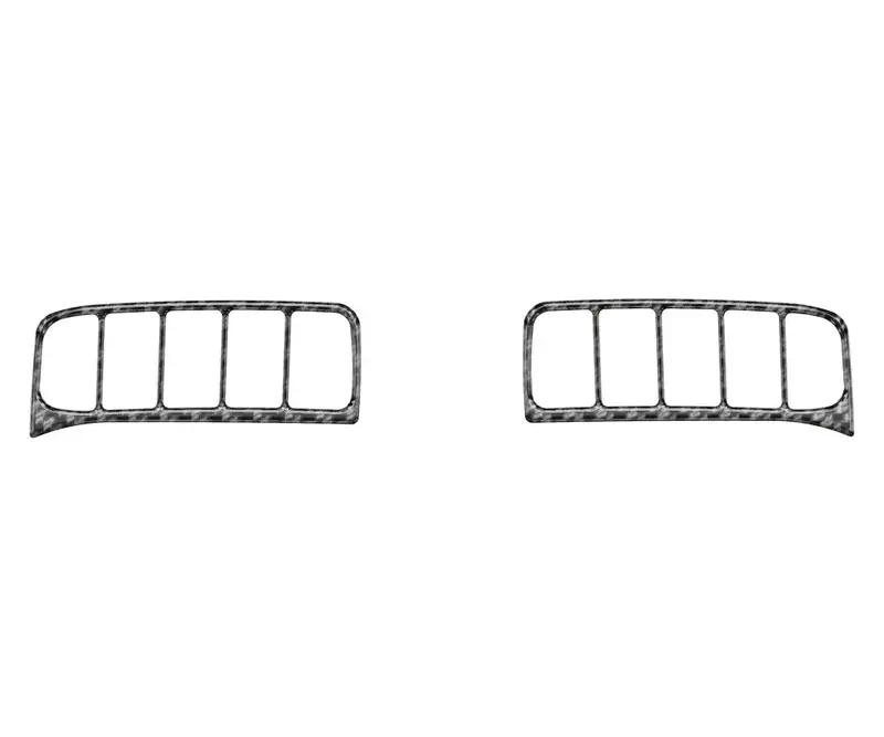 Upper A/C Vent Accent Overlays Fits 2019-2021 Chevrolet Silverado 3