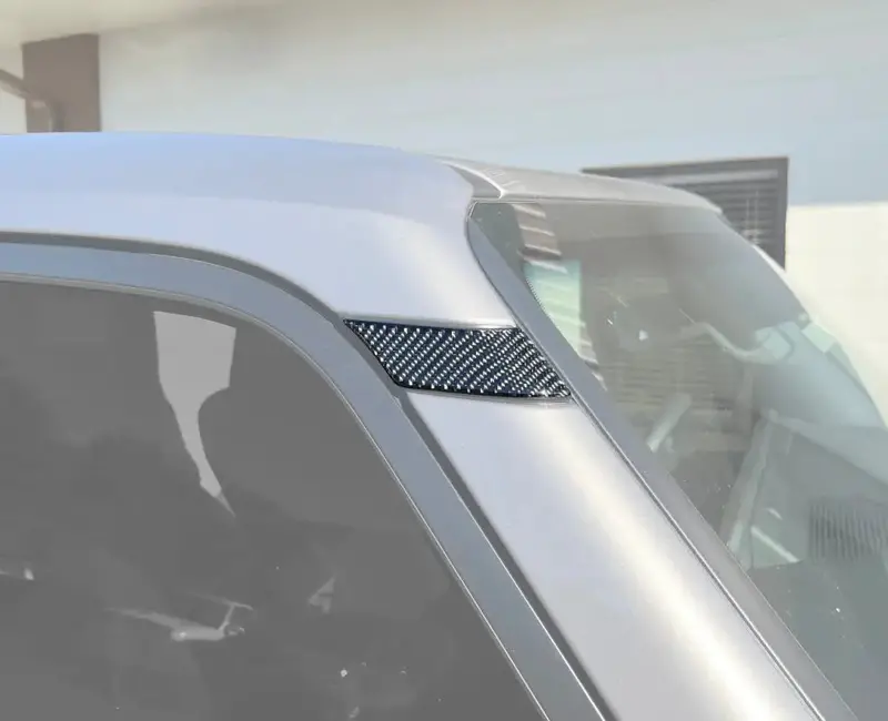 Upper A Pillar Upper Overlays Fits 2024-2026 Toyota Land Cruiser & Lexus Gx550 1