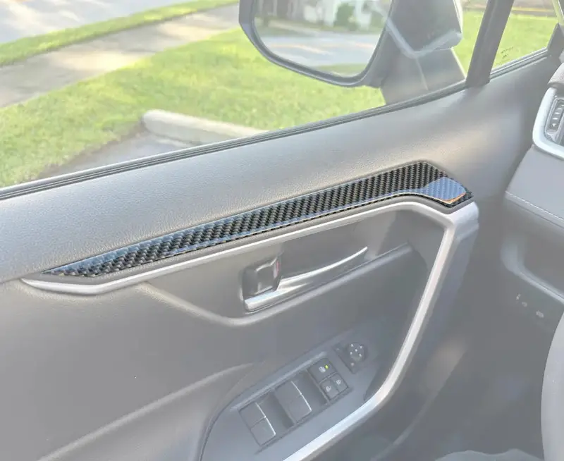 Upper Arm Rest Accent Trim Fits 2019-2025 Toyota Rav4 1