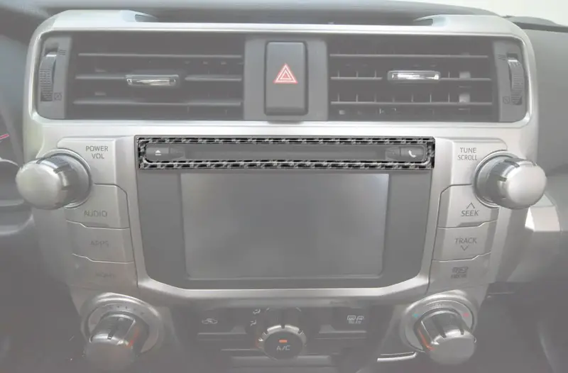 Upper Radio Display Accent Trim Fits 2014-2024 Toyota 4Runner 1