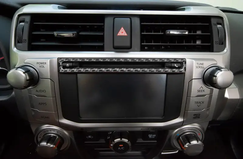 Upper Radio Display Accent Trim Fits 2014-2024 Toyota 4Runner 2