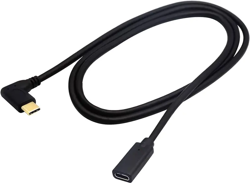 Usb-C Right Angle Extension Cable For Tesla 1