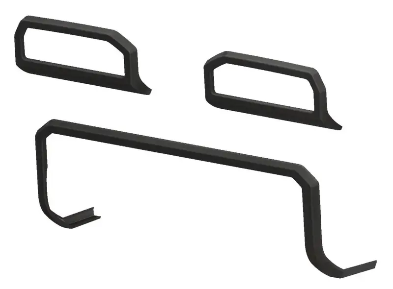 Vent Trim (For 2024+ Tacoma / 2025+ 4Runner) - Black 1