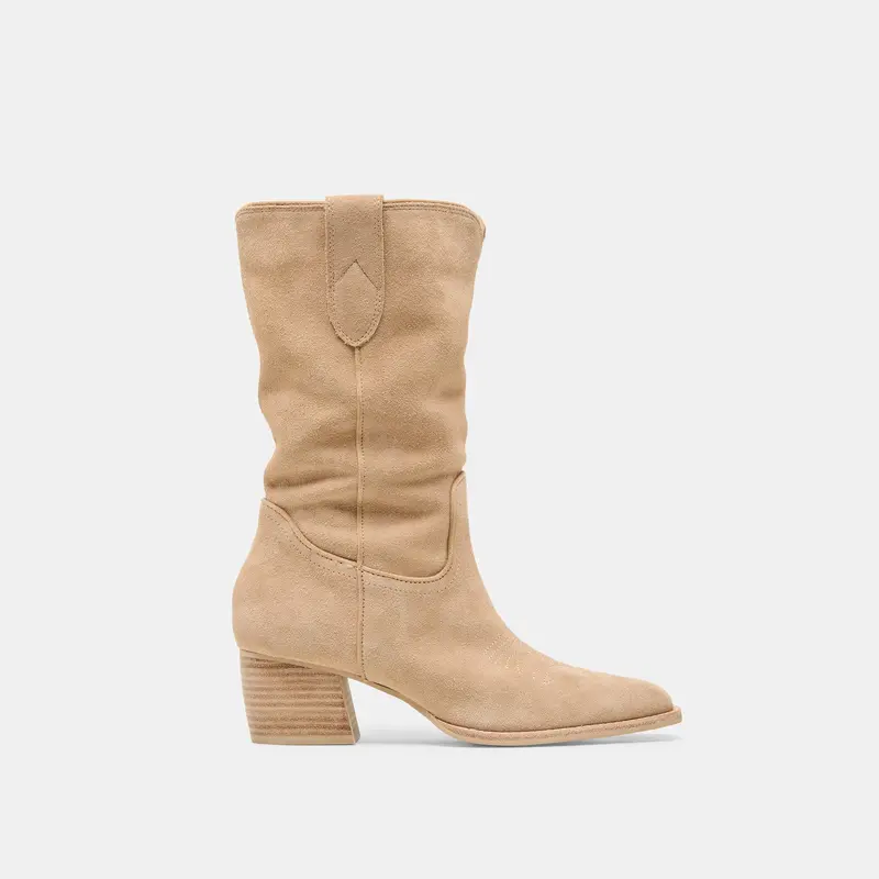 Vergil Boots Camel Suede 1