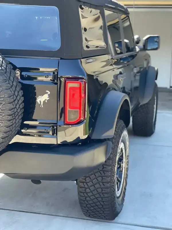 Version 1H Tail Light Overlays For 2021+ Bronco (W/ Halogen Taillights) 4