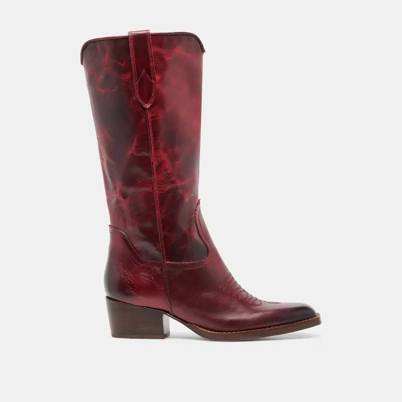 Vigla Boots Garnet Leather 1