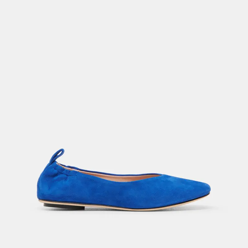 Vinnie Ballet Flats Navy Suede 1