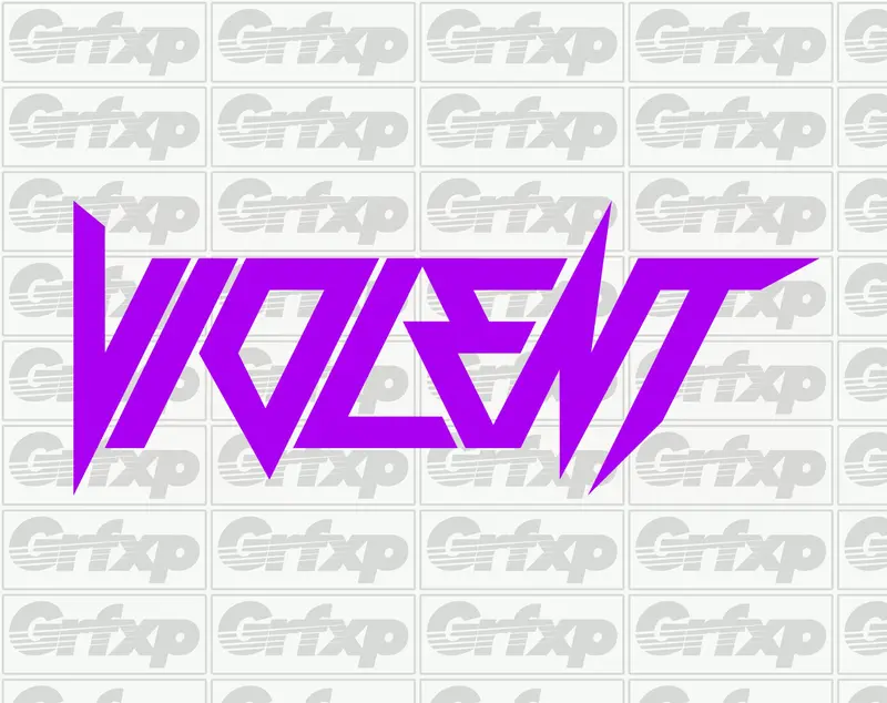 Violent Sticker 1