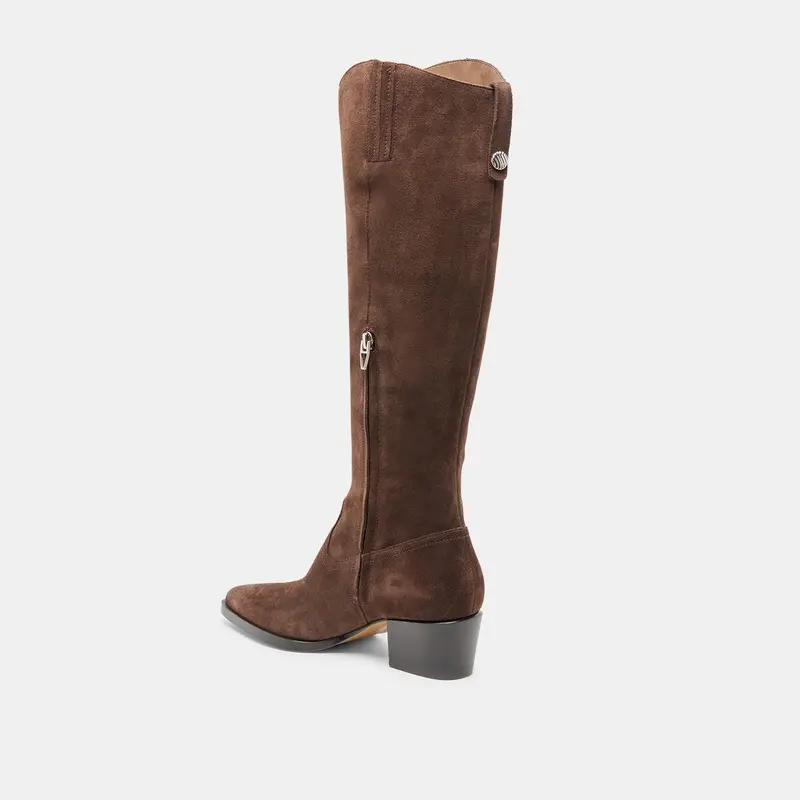 Virona H2o Boots Dk Brown Suede 9