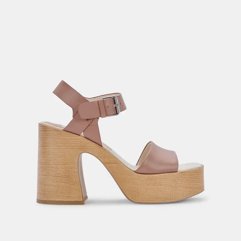 Wallis Heels Cafe Leather - Re:Vita 1