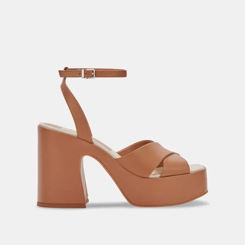 Wessi Heels Caramel Leather - Re:Vita 1