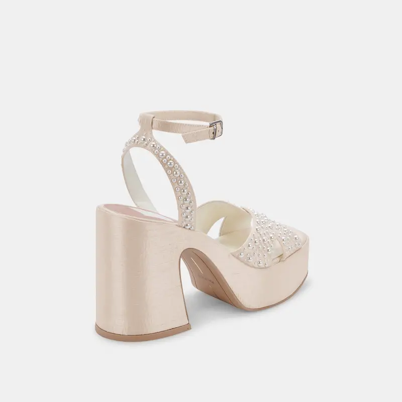 Wessi Pearl Heels Vanilla Pearls 5