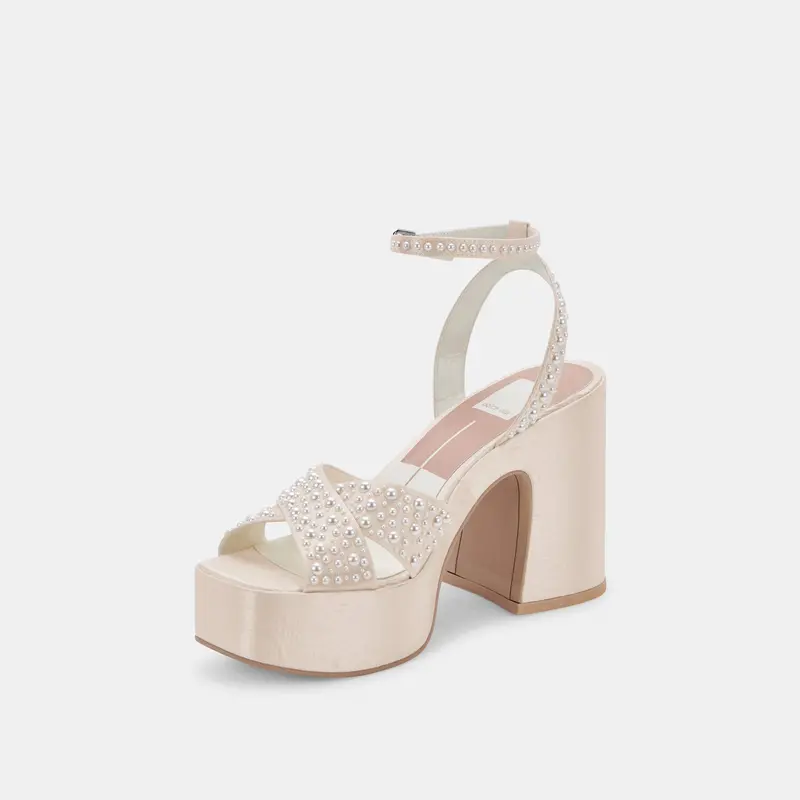 Wessi Pearl Heels Vanilla Pearls 6