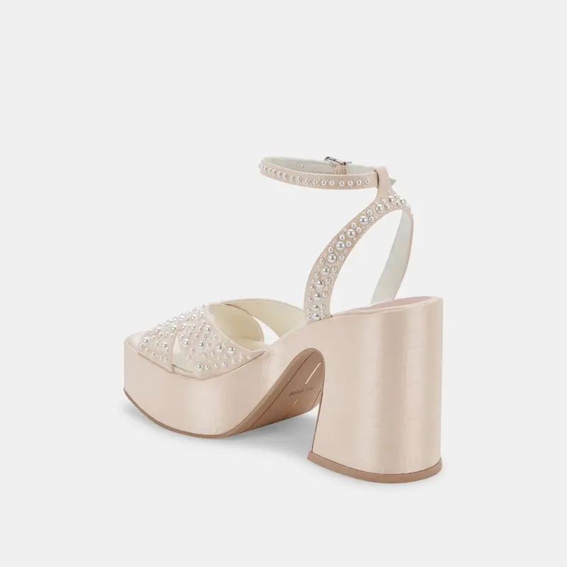Wessi Pearl Heels Vanilla Pearls 7