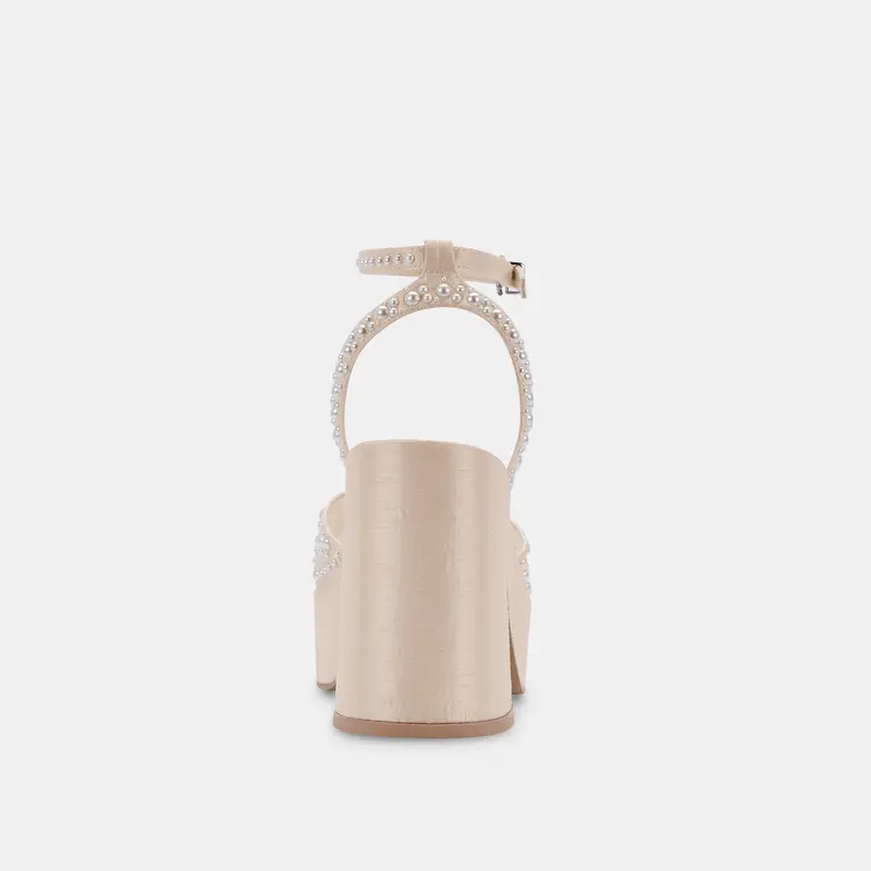 Wessi Pearl Heels Vanilla Pearls 9