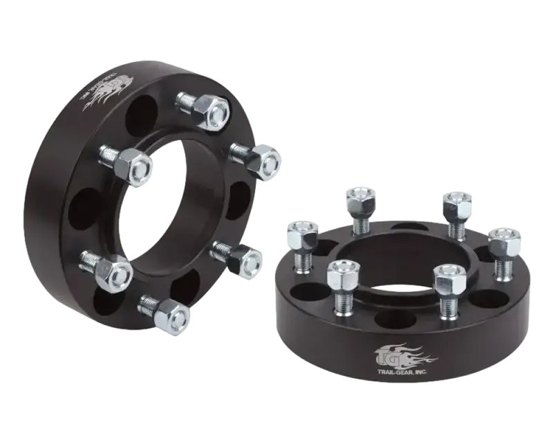 Wheel Spacers (Pair)(6X5.5) M12-1.5, Hub-Centric - Trail-Gear 1