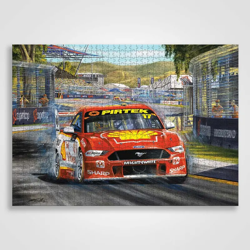 Win On Debut -- Scott Mclaughlin -- Jigsaw Puzzle -- Authentic Collectables 1