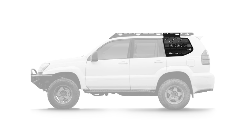 Window Panel For Gx470 2003-2009 1