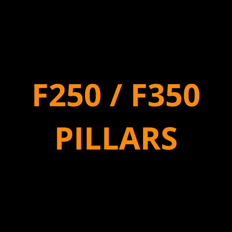 Window Pillar Protech Kit For Ford F250/350 1