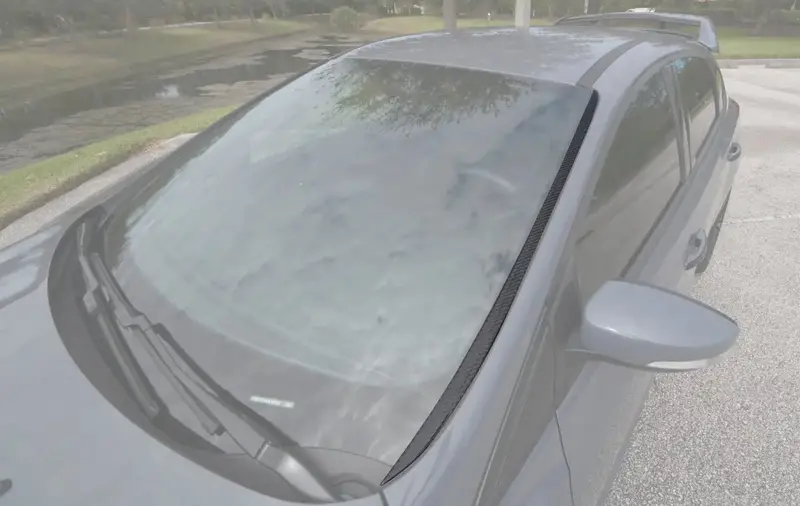 Windshield Accent Trim Fits 2015-2018 Ford Focus, Rs, St 1